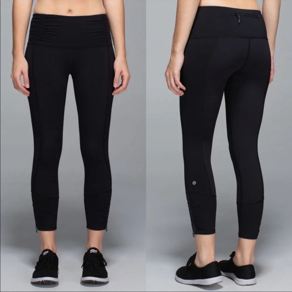 Lululemon Runday Crop Leggings - Picture 1 of 8